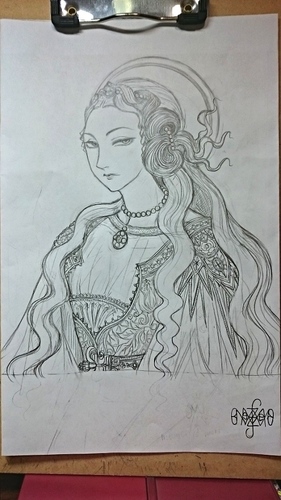 マグダラのマリア下書き2016_1.JPG