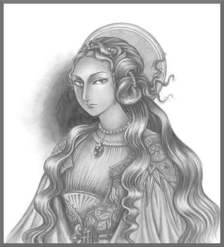 マグダラのマリア鉛筆画.jpg