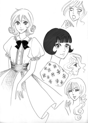 レトロな少女漫画風イラスト_練習.jpg