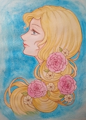 薔薇の髪飾りの乙女メイキング4.JPG